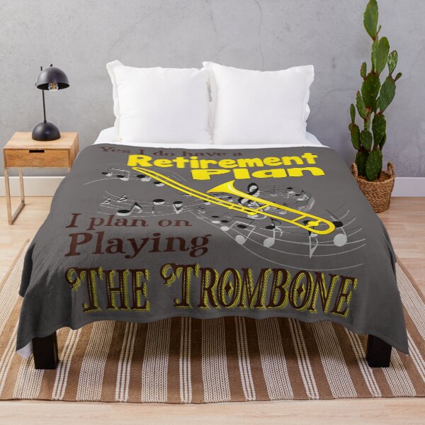 Item preview, I Have A Retirement Plan Trombone Funny Retired designed and sold by MichaelDichiera.