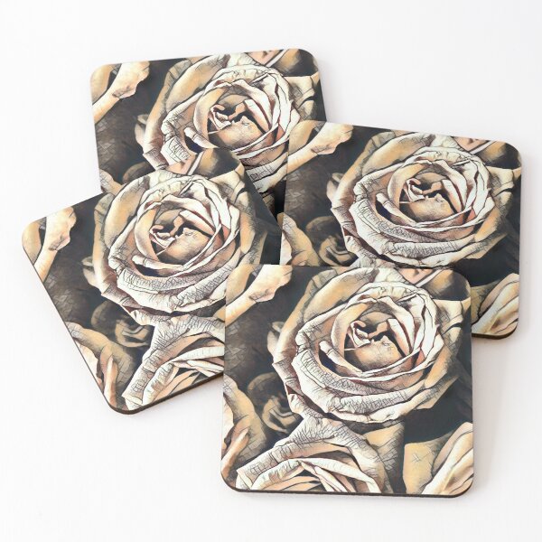 Item preview, Golden Roses Pop Art. designed and sold by arorpalak.