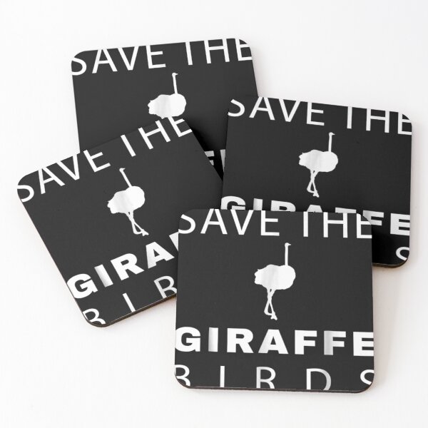Item preview, Ostrich T-Shirt - Save the Giraffe Birds designed and sold by JoanneHughes.