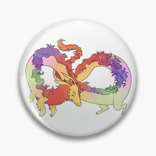 Item preview, Rainbow Moth Dragon designed and sold by emr-art.