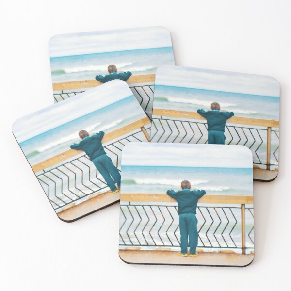 Item preview, Lonely boy looking at the ocean designed and sold by Wazzu.
