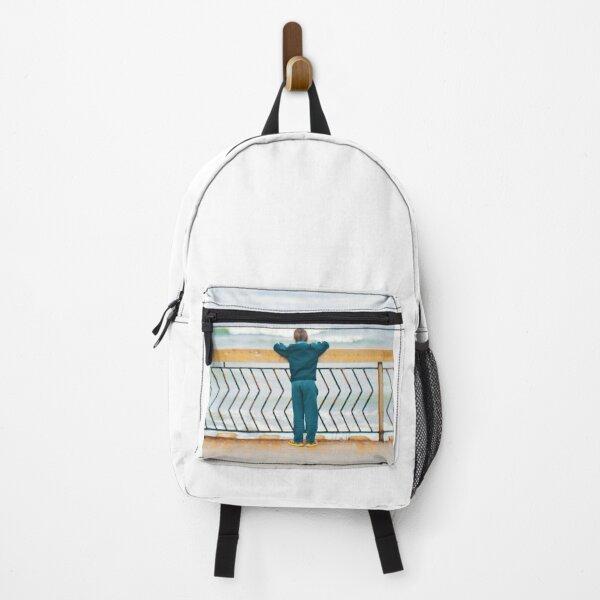 Item preview, Lonely boy looking at the ocean designed and sold by Wazzu.