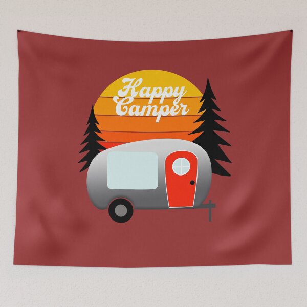 Item preview, Happy Camper designed and sold by Megan Noble.