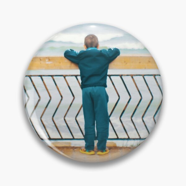 Item preview, Lonely boy looking at the ocean designed and sold by Wazzu.
