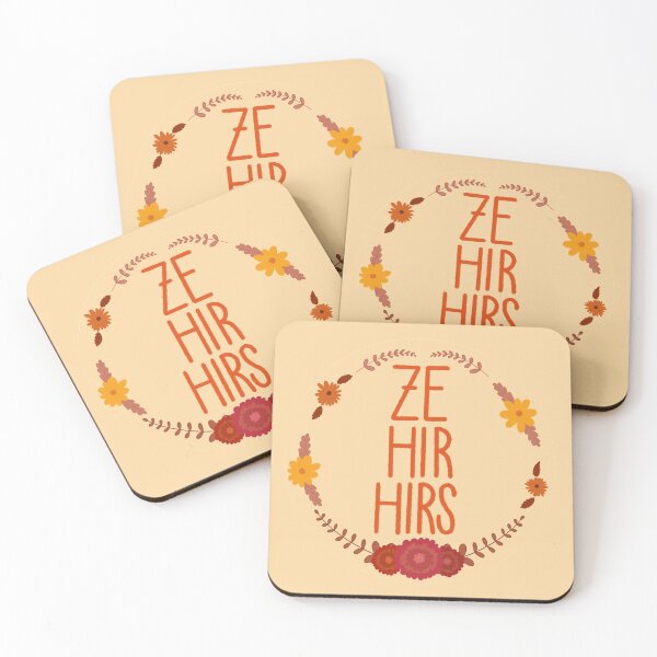 Item preview, Ze Hir Hirs Pronoun designed and sold by embaerrawr.
