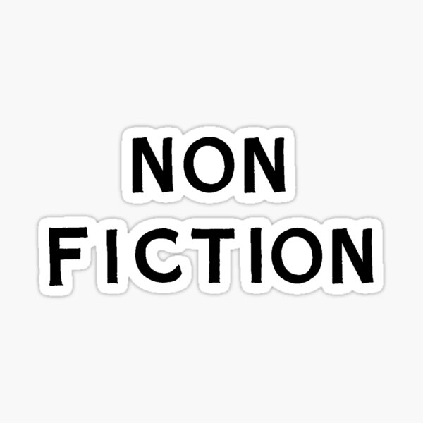 Item preview, NON FICTION (in black) designed and sold by mistersandell.