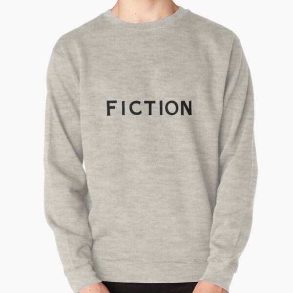 Ficción (en negro) Sudadera sin capucha
