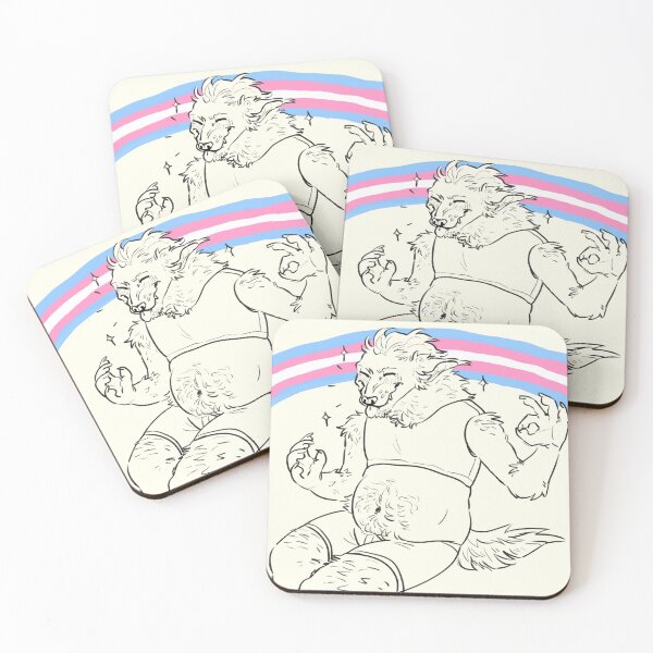 Item preview, ¡Hombre lobo trans! designed and sold by emr-art.