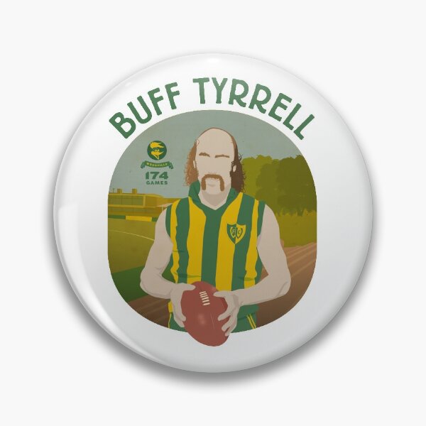 Item preview, Buff Tyrrell - Woodville (for light shirts only) designed and sold by Chris Rees.
