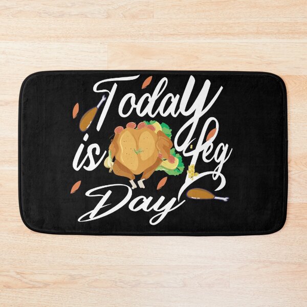 Item preview, Today is Leg Day Thanksgiving happy,funny,thanksgiving,turkey, designed and sold by buzz1days.