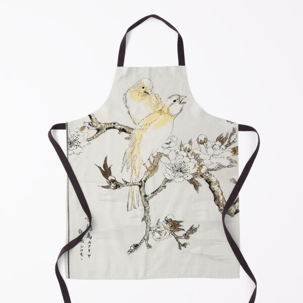 Item preview, canary and peach illustration 43380646381 designed and sold by Bird-Lore.