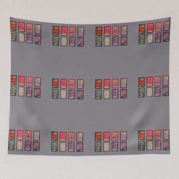 Item preview, Desi Fabrics Stamps designed and sold by Dania Shoaib.