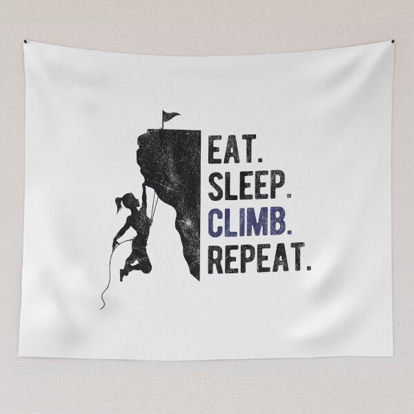 Item preview, Climbing Climber Rock Climbing Woman Ladies designed and sold by teeseeds.