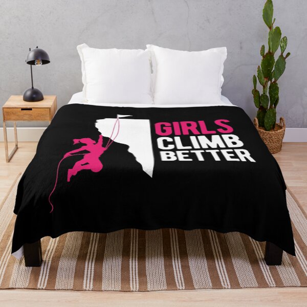 Item preview, Climber Rock Climbing Women Girls designed and sold by teeseeds.