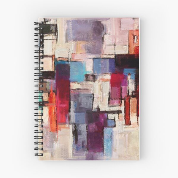 Item preview, Hand drawn abstract painting in impressionism style designed and sold by ikaDrawings.
