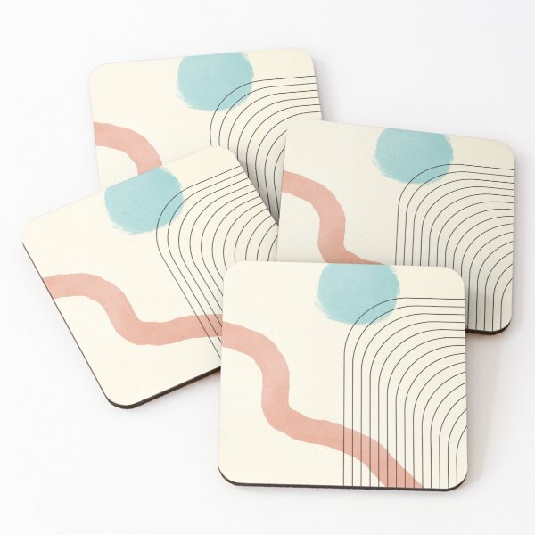 Item preview, Minimalist Abstract Mid Century Design designed and sold by ind3finite.