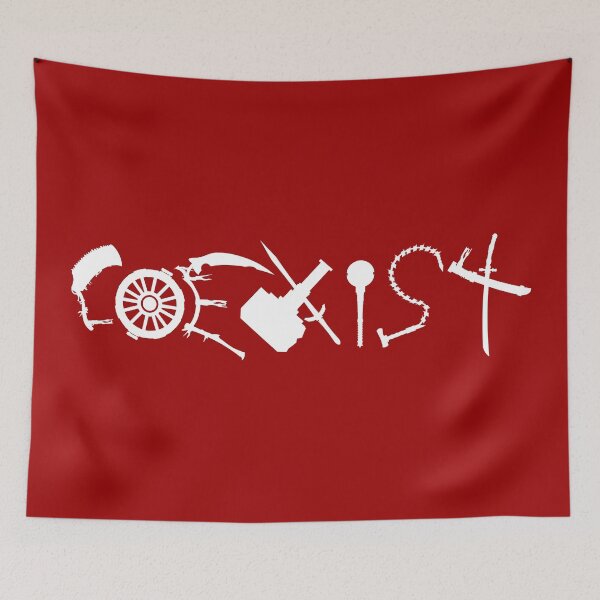 Item preview, Coexist (Bloodborne) designed and sold by CSLeko.