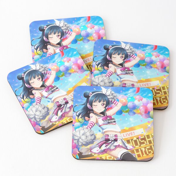 Item preview, yoshiko tsushima ~happiness cheerleader~ designed and sold by celestialuden1.