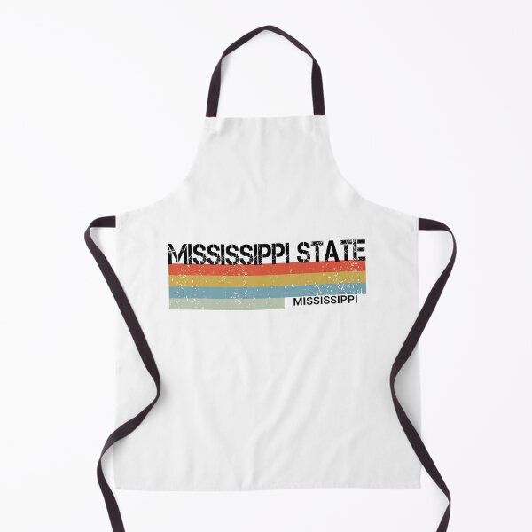 Item preview, Mississipi State City Vintage Retro 80's Stripes designed and sold by sportsfans.