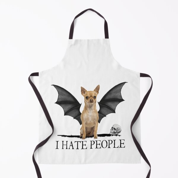 Item preview, Chihuahua Bat I hate people designed and sold by KathysRyan.
