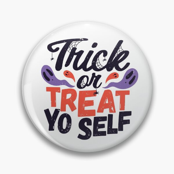 Item preview, Trick or Treat Yo Self | Fun Halloween Ghosts designed and sold by SLAG-Creative.
