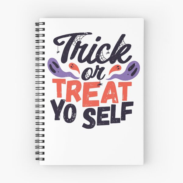 Item preview, Trick or Treat Yo Self | Fun Halloween Ghosts designed and sold by SLAG-Creative.