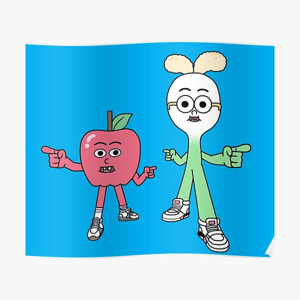 apple and onion cartoon toys