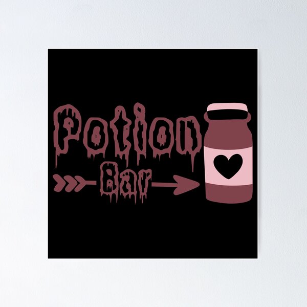 Item preview, Potion Bar designed and sold by GoodVibeDesign.