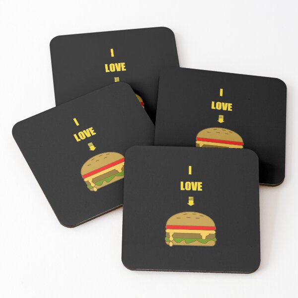 Item preview, I love Hamburger designed and sold by hypertype01.