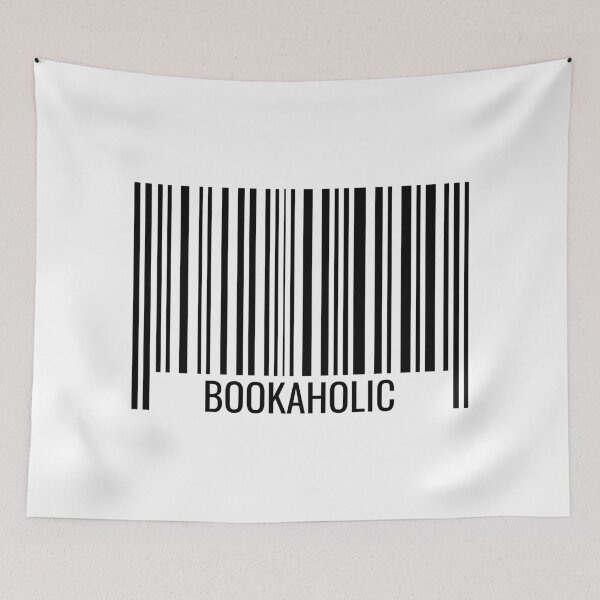 Item preview, Bookaholic Barcode Pattern School Librarian designed and sold by LightBeacon.