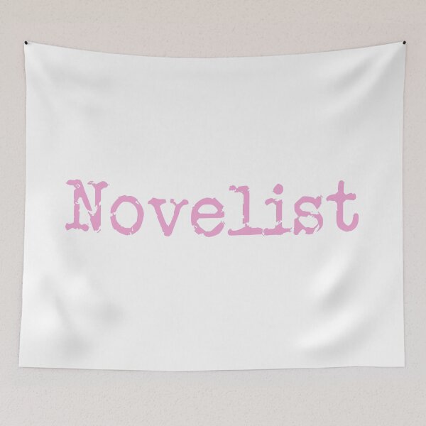 Item preview, Novelist in Pink designed and sold by TeaRoseWriter.