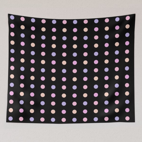 Item preview, pastel colored dots designed and sold by asymmetrickid.