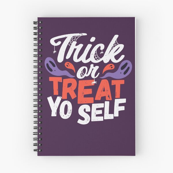 Item preview, Trick or Treat Yo Self | Fun Halloween Ghosts designed and sold by SLAG-Creative.