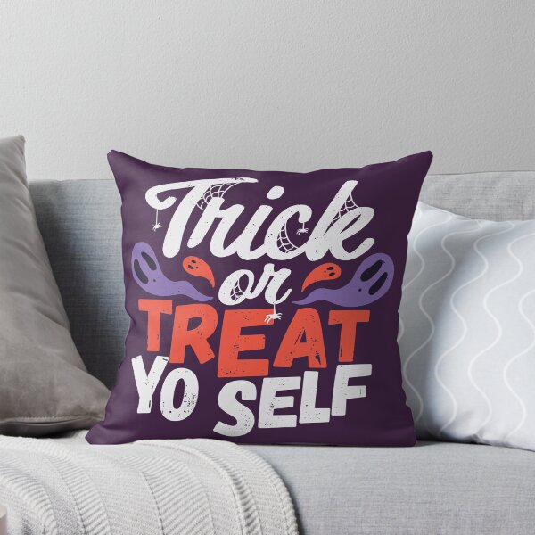 Item preview, Trick or Treat Yo Self | Fun Halloween Ghosts designed and sold by SLAG-Creative.