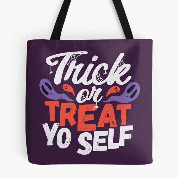 Item preview, Trick or Treat Yo Self | Fun Halloween Ghosts designed and sold by SLAG-Creative.