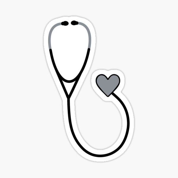 Stethoscope Stickers | Redbubble