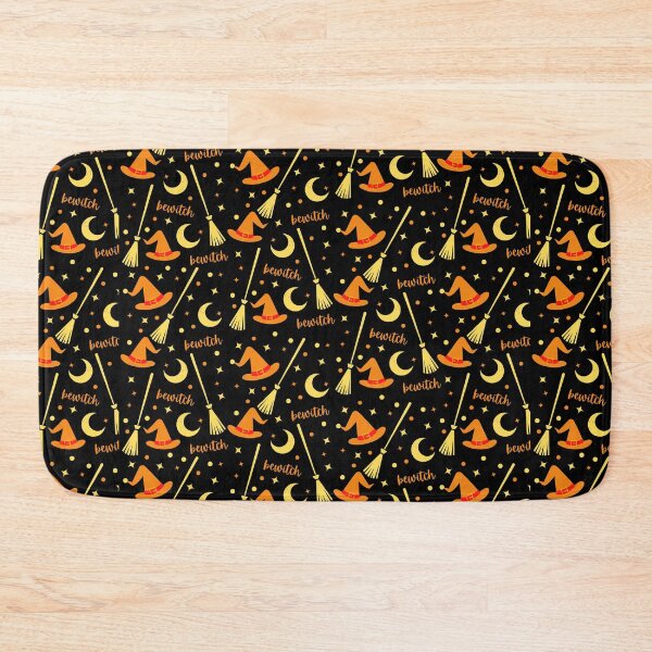 Item preview, Cute Witch Halloween Collage Pattern designed and sold by The-Gayborhood.