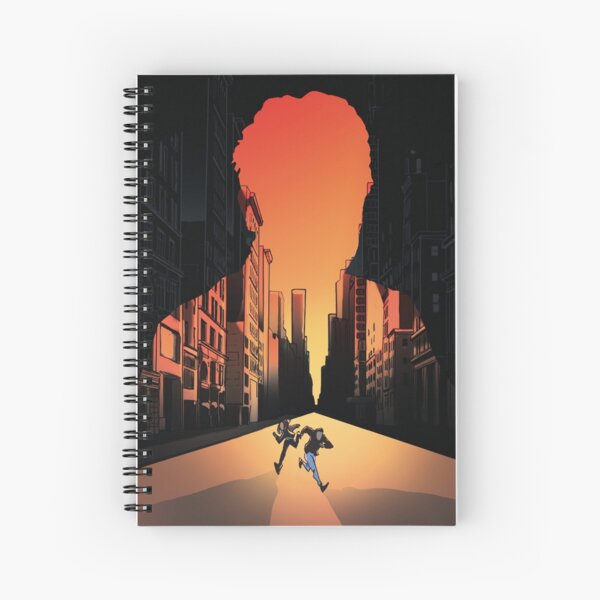 WIRE - Book 1: Power, Cover without text Spiral Notebook