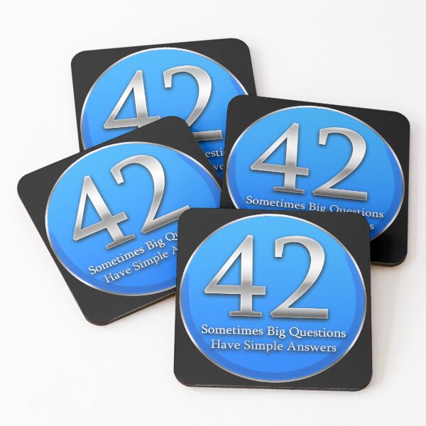 Item preview, 42 - Big Questions (Blue) designed and sold by Joshua Rayfield.