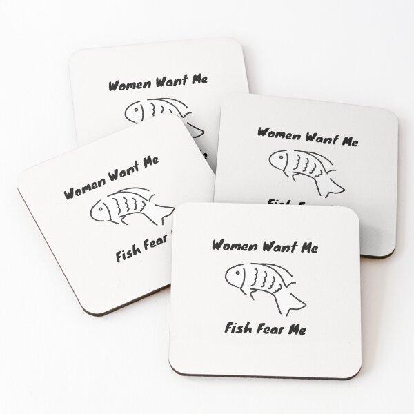 Item preview, Women Want Me, Fish Fear Me  designed and sold by PetitePeche.