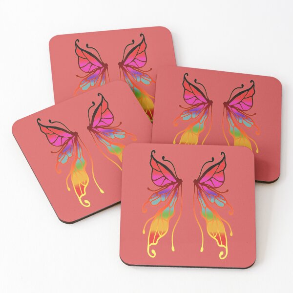 Item preview, Royal Faerie Wings you can wear!!!! (Sunset Rainbow) designed and sold by foxandtigersden.
