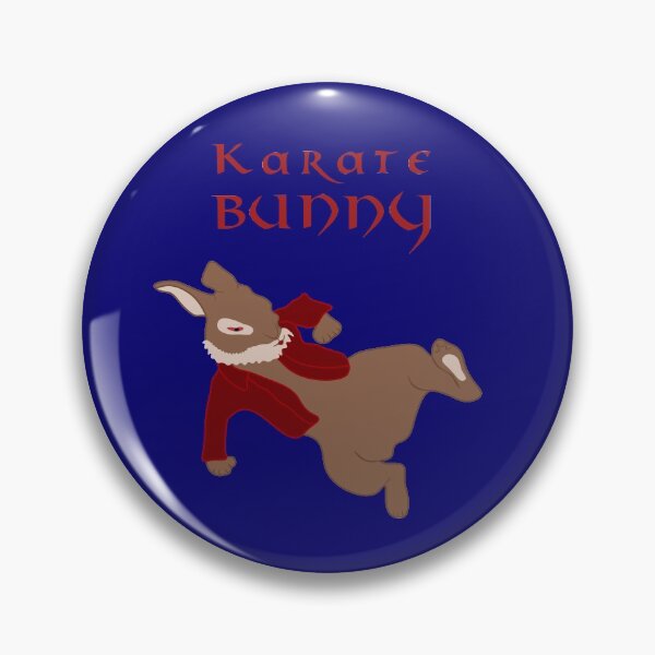 Item preview, Karate Bunny / jumping rabbit designed and sold by CreaVisArt.