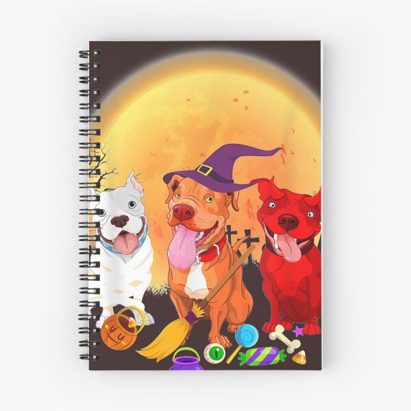 Item preview, Three pitbulls funny halloween purebred designed and sold by linhkaphung.