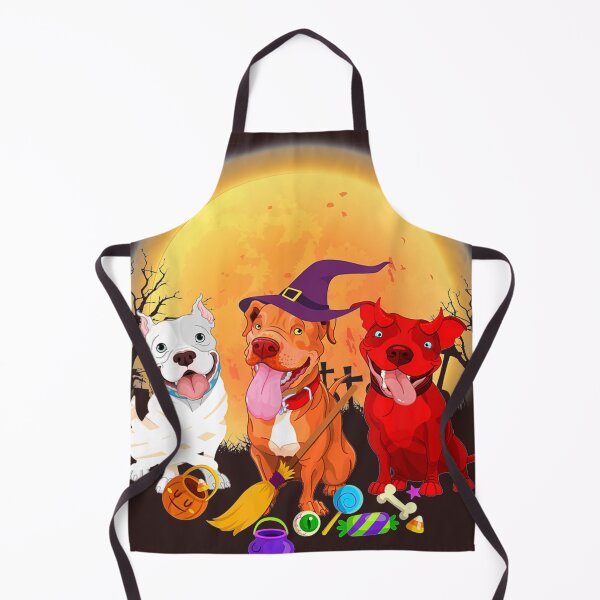 Item preview, Three pitbulls funny halloween purebred designed and sold by linhkaphung.