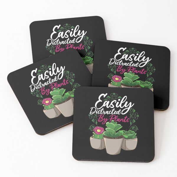 Item preview, Funny Easily Distracted By Plants Gardening Pun designed and sold by perfectpresents.