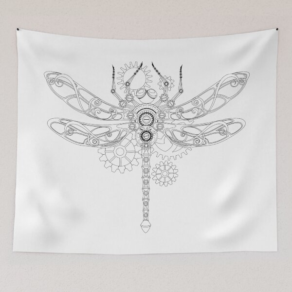 Item preview, Contour Mechanical Dragonfly ( Steampunk ) designed and sold by Blackmoon9.