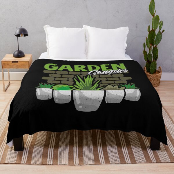 Item preview, Cute & Funny Garden Gangster Gardening Pun designed and sold by perfectpresents.