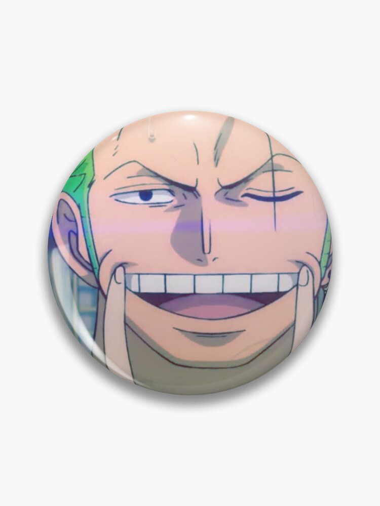 Zoro Smile Mask Wano - Cyan  Kids T-Shirt by RedaXis