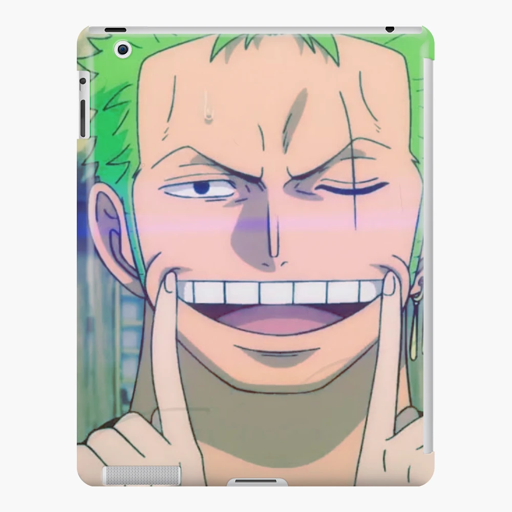 Zoro Smile Mask Wano - Cyan  Pin by RedaXis