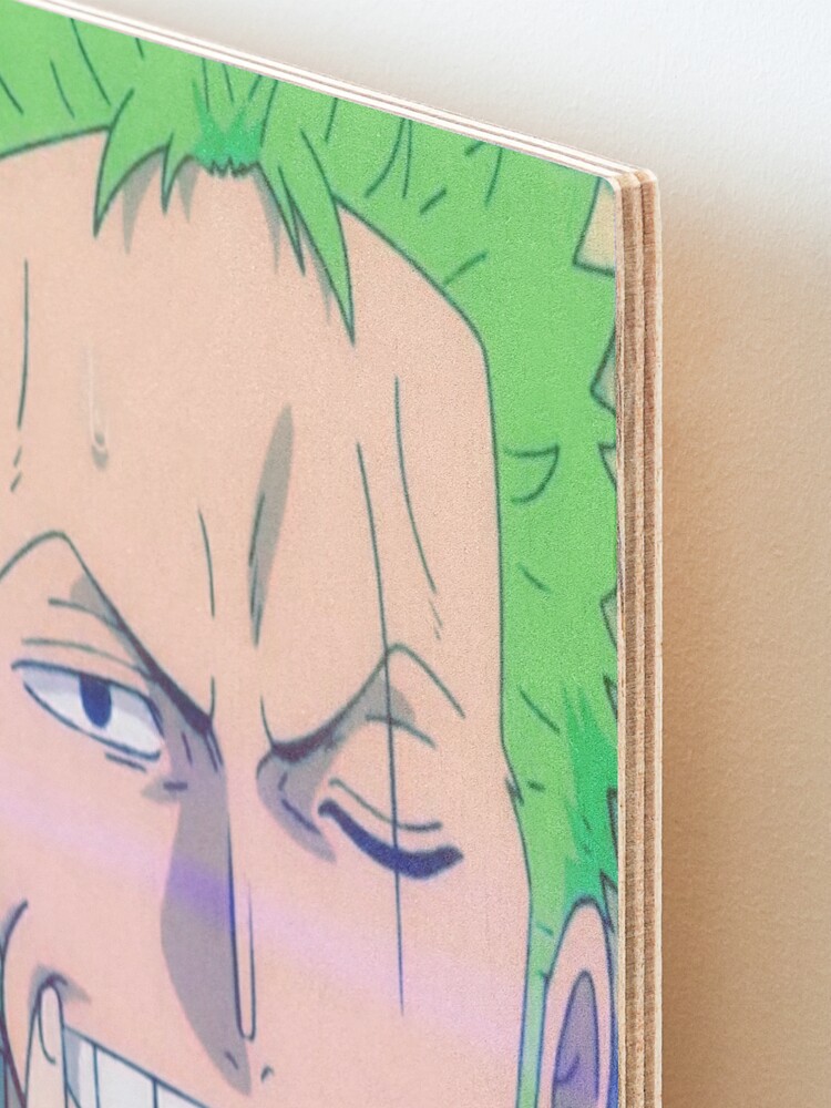 Zoro Smile Mask Wano - Cyan  Pin by RedaXis